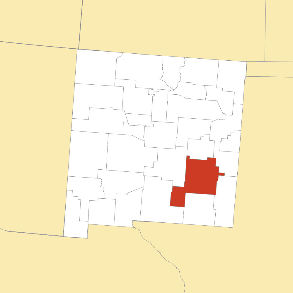 chaves county map
