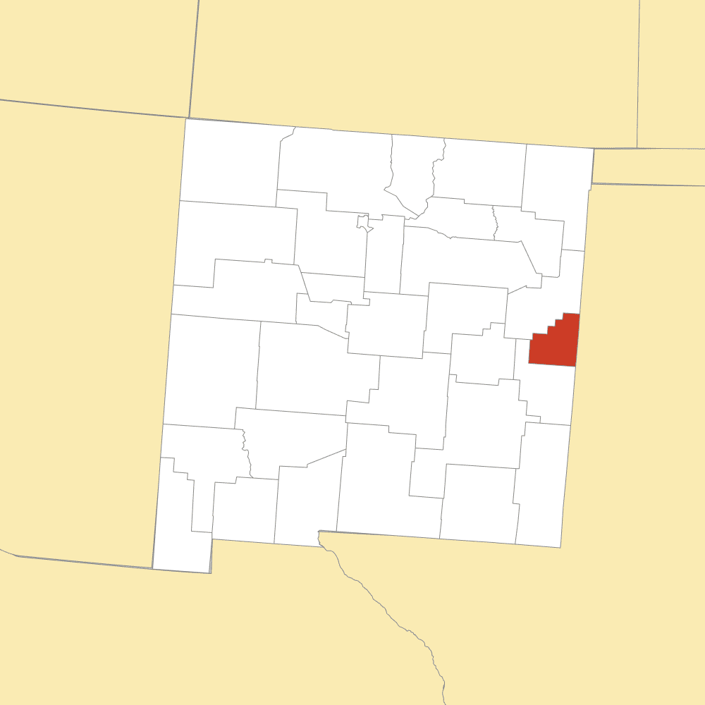 curry county map