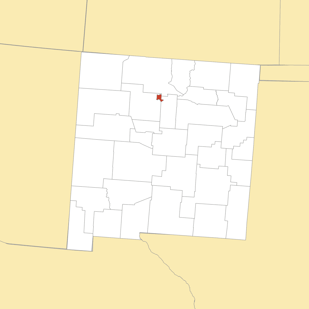 los alamos county map